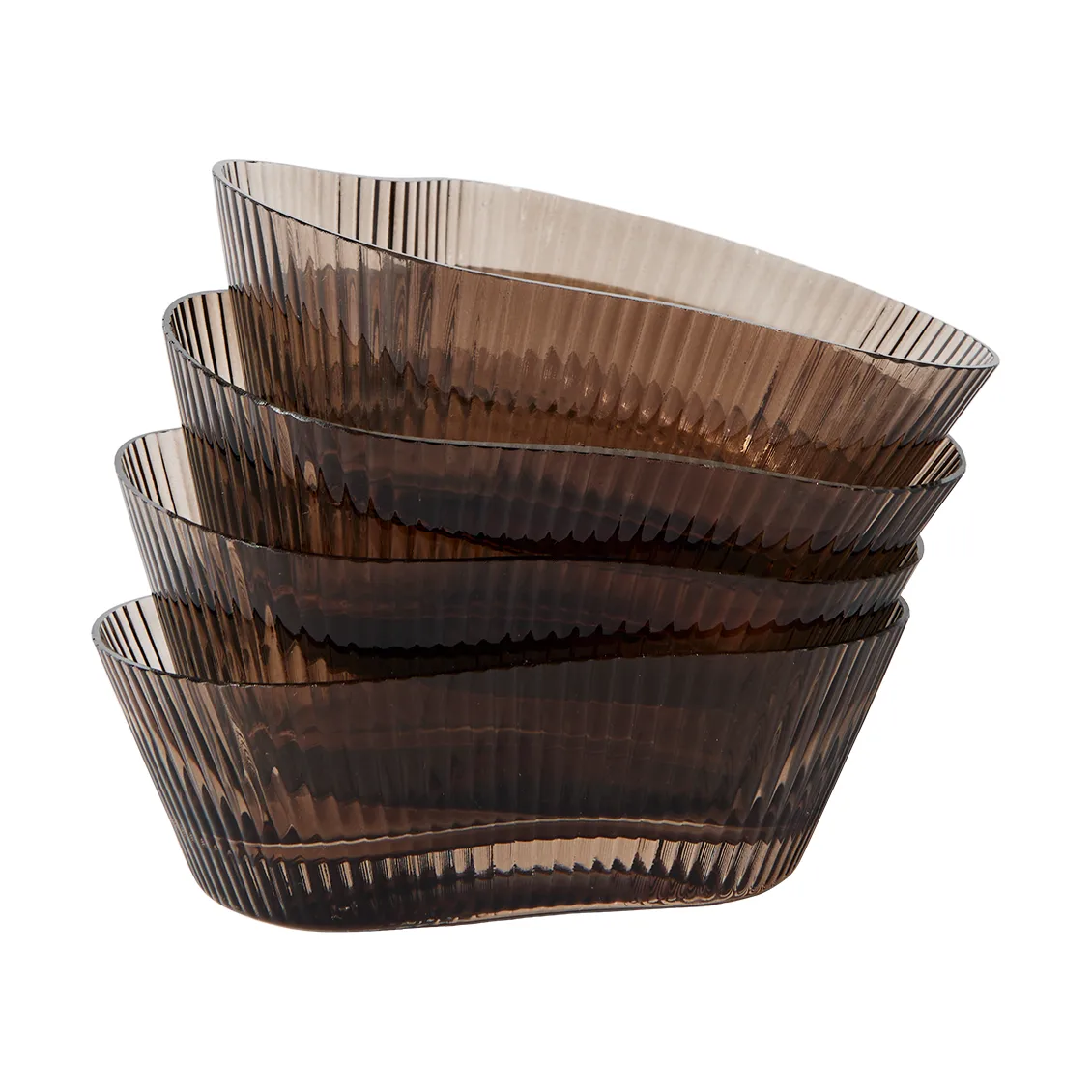 Ripe bolle 4‑pakning, Smoked brown MUUBS