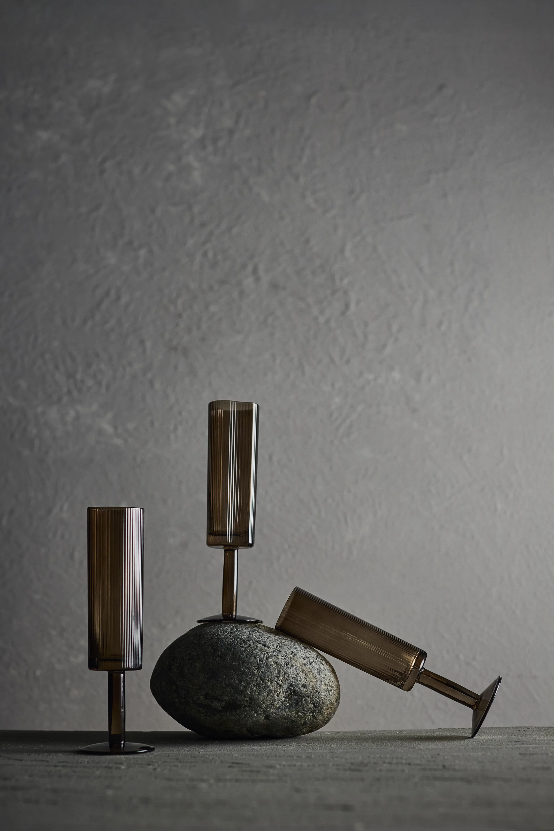 Ripe champagneglass 14,5 cl, Smoked brown MUUBS