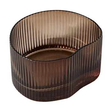 Ripe drikkeglass lavt 20 cl - Smoked brown - MUUBS