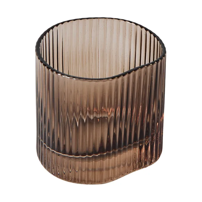 Ripe drikkeglass mini 8 cl, Smoked brown MUUBS