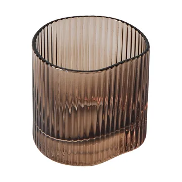 Ripe drikkeglass mini 8 cl - Smoked brown - MUUBS