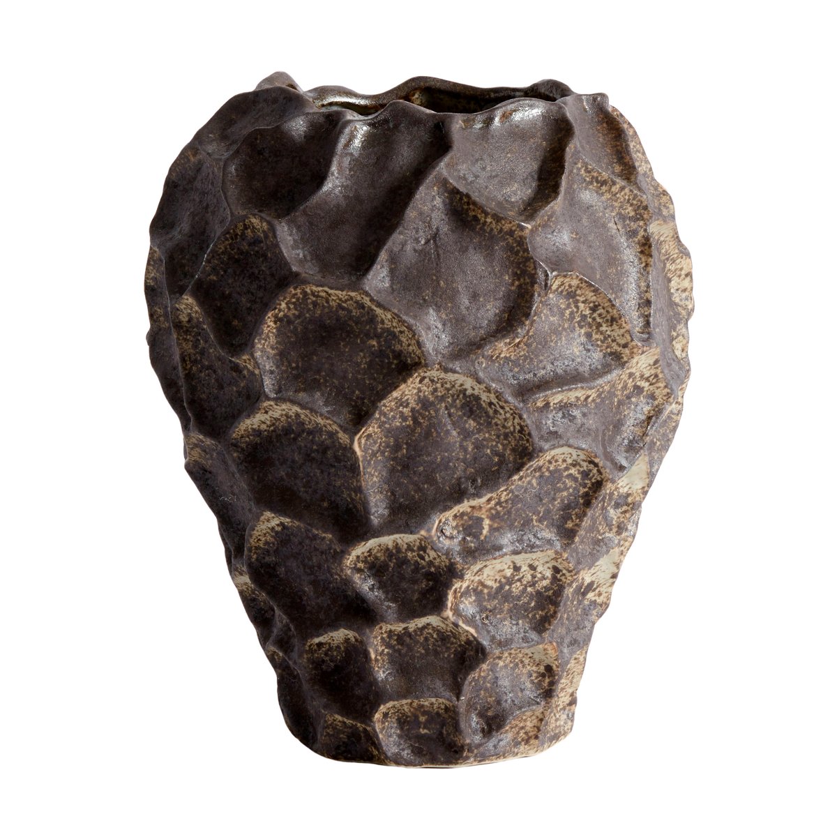 Bilde av MUUBS Soil vase 21,5 cm Chocolate