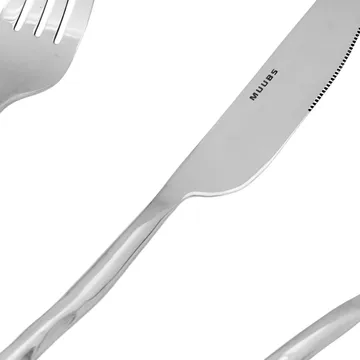 Uta bestikk 16 deler - Polert stål - MUUBS