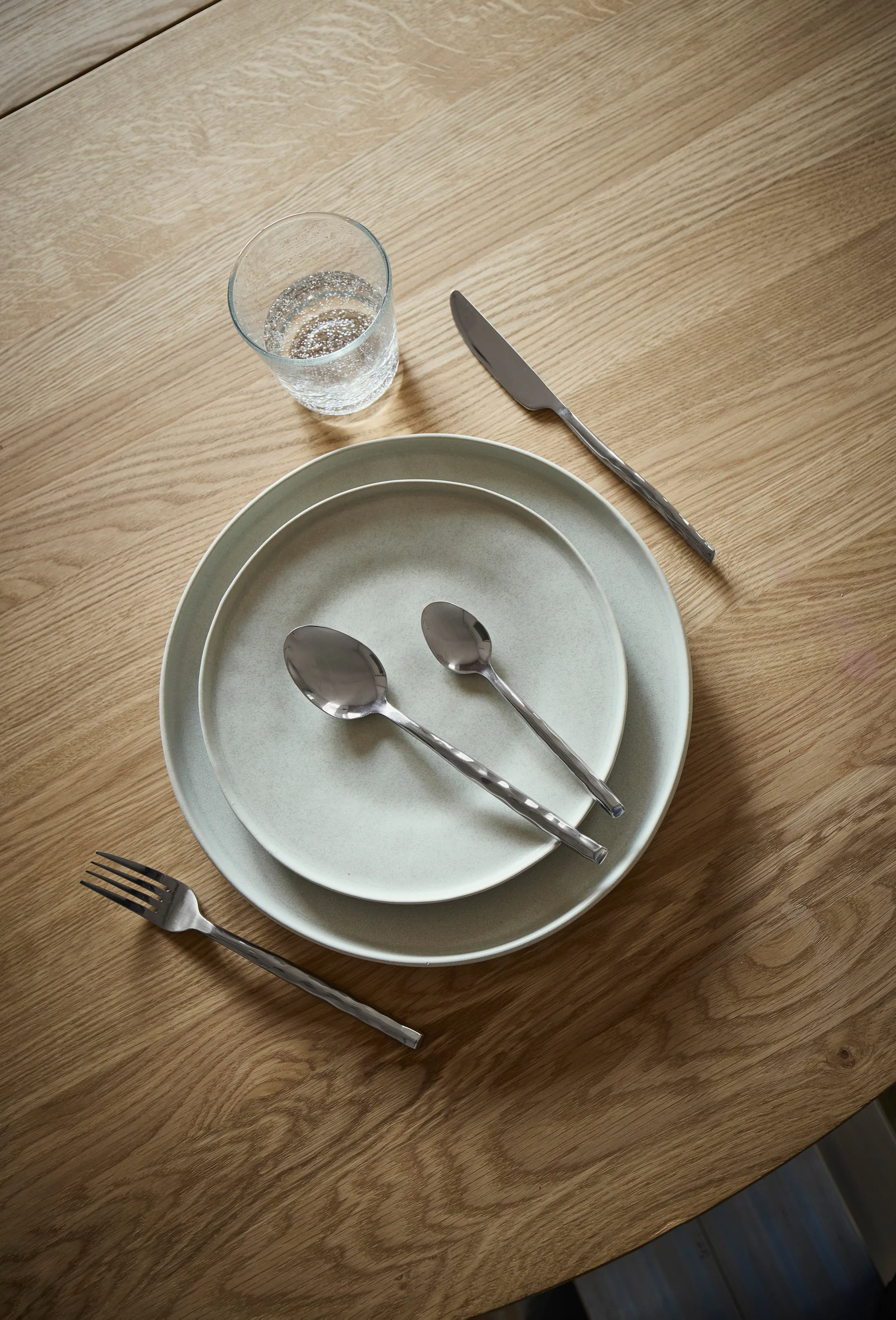 Uta bestikk 16 deler, Polert stål MUUBS