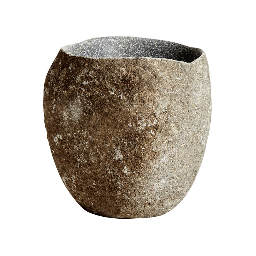 Muubs - Valley vinkjøler 21 cm stein grå