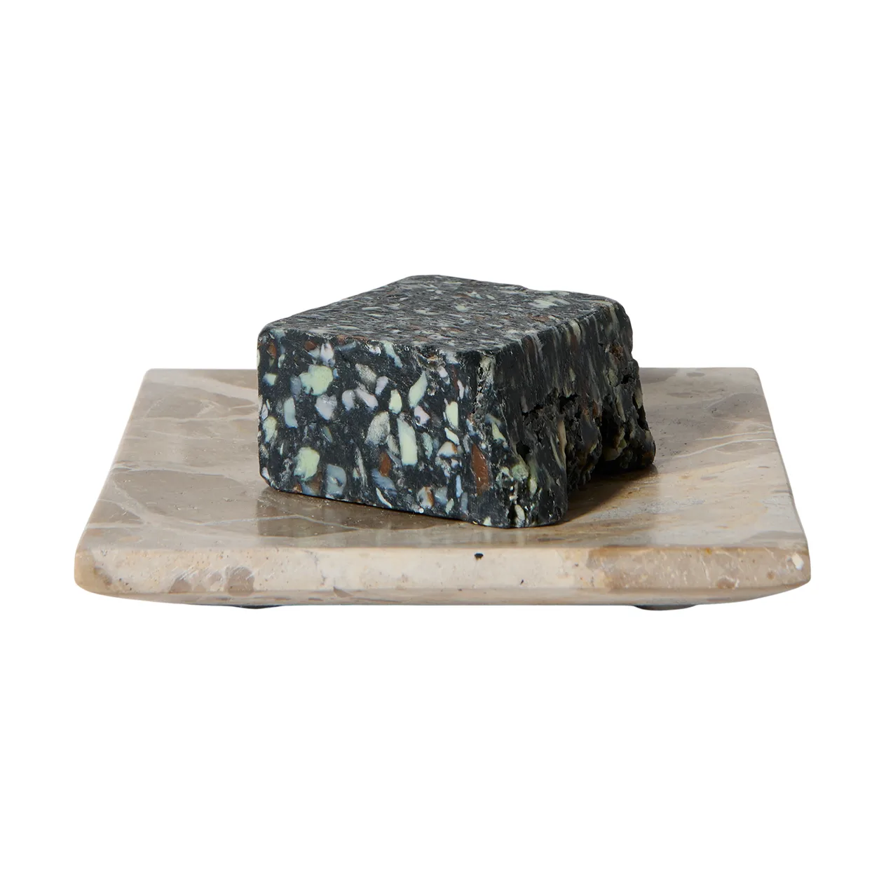 Vita dekorasjonsbrett, Seashell, 12x12 cm MUUBS