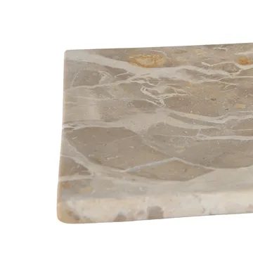 Vita dekorasjonsbrett - Seashell, 12x12 cm - MUUBS