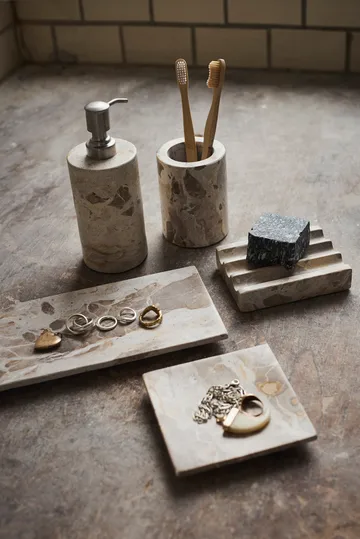 Vita såpepumpe - Seashell - MUUBS