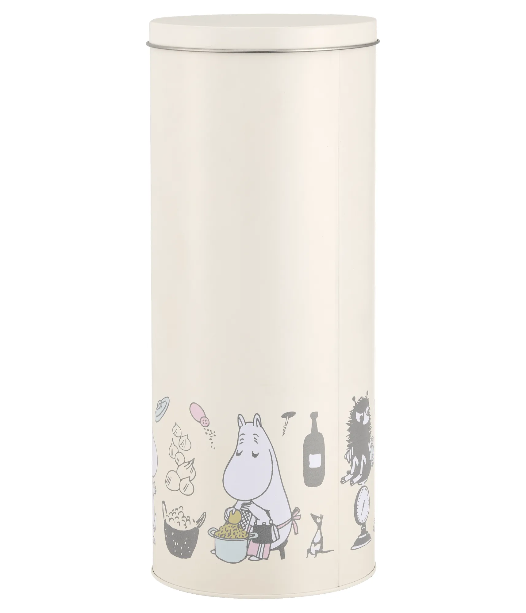 Bon Appétit Mumin metallboks, Ø11x27 cm Muurla