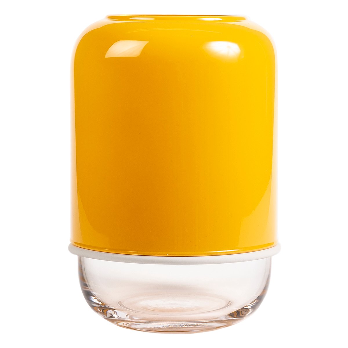 Muurla Capsule justerbar vase 18–28 cm Gul-klar