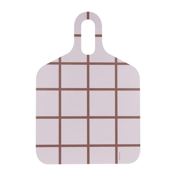 Checks & Stripes brett 30 x 44 cm - Brown-beige - Muurla