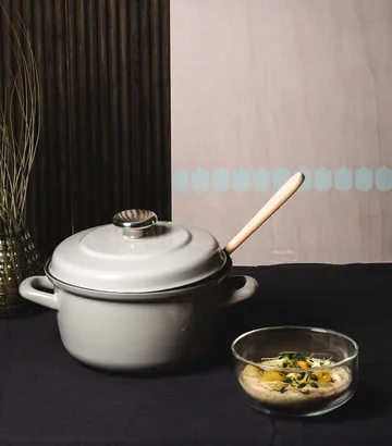 Chop & Serve Vappu brett 30 x 44 cm - Bjørk-Grønn - Muurla