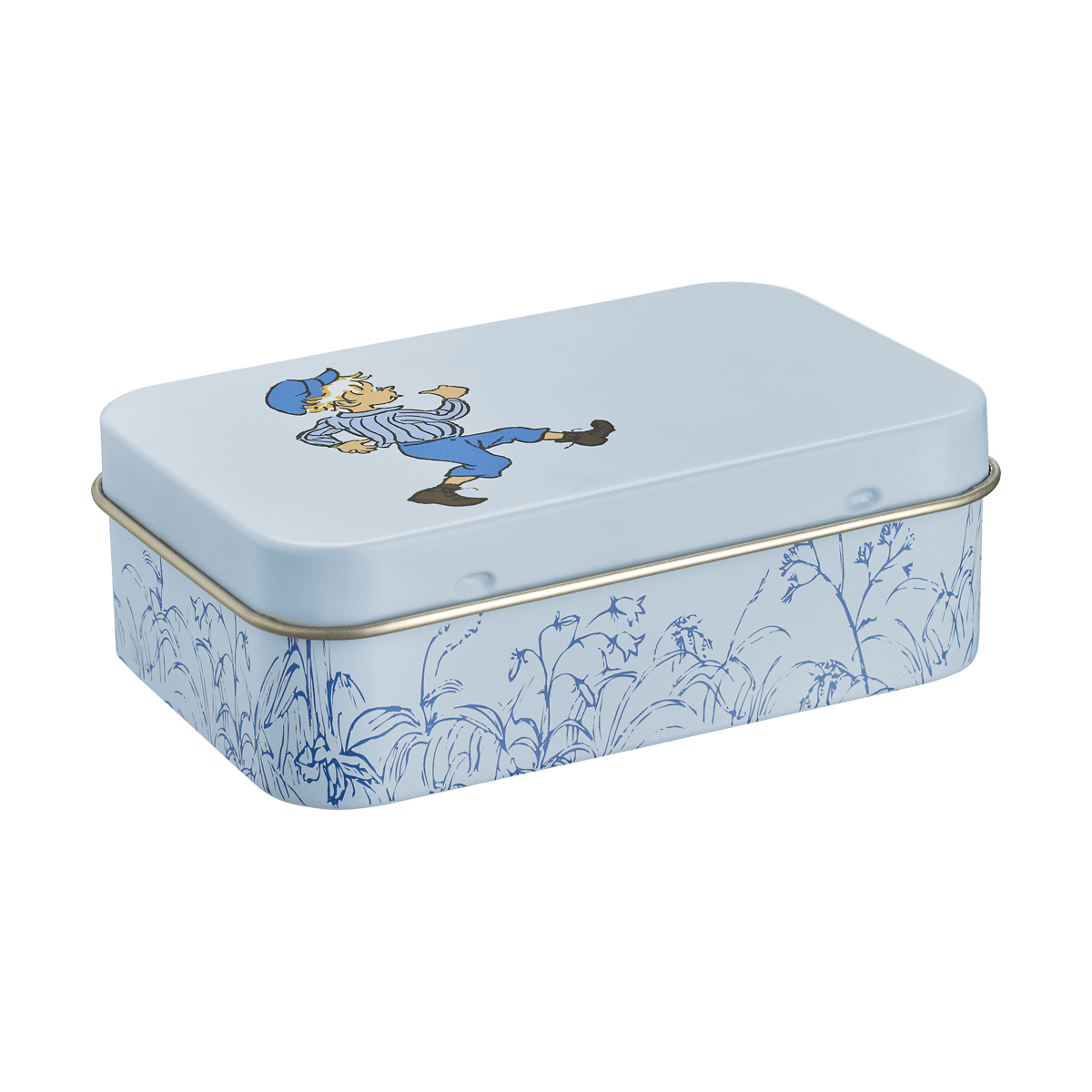Muurla Emil blikkboks 10x6,5x3 cm Cluck Cluck