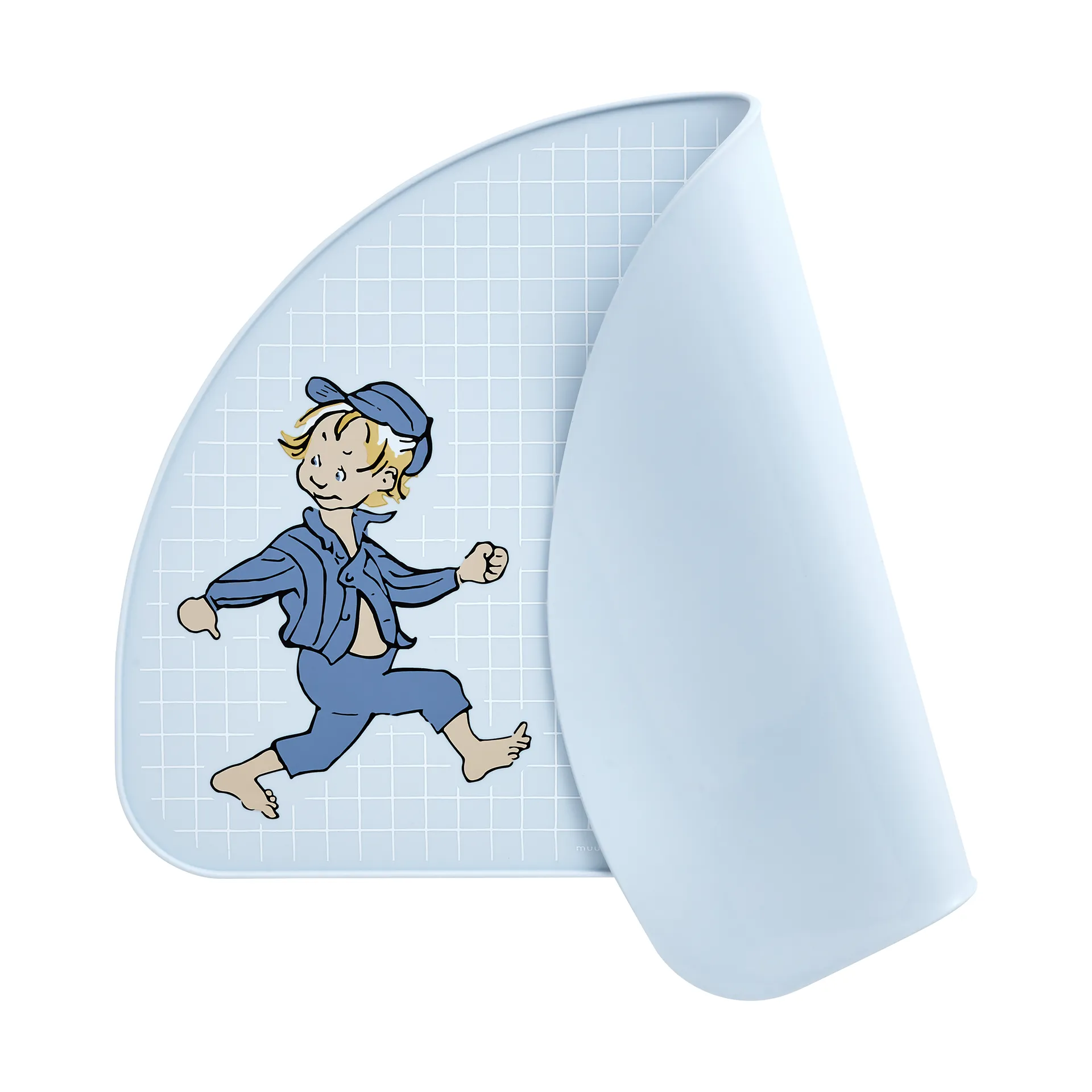 Emil bordbrikke 27x42 cm, Blå Muurla