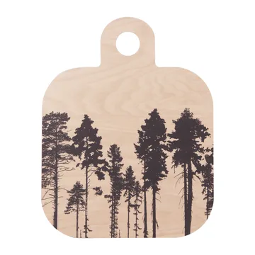 Forest skjærefjøl 25x32 cm - natur-svart - Muurla
