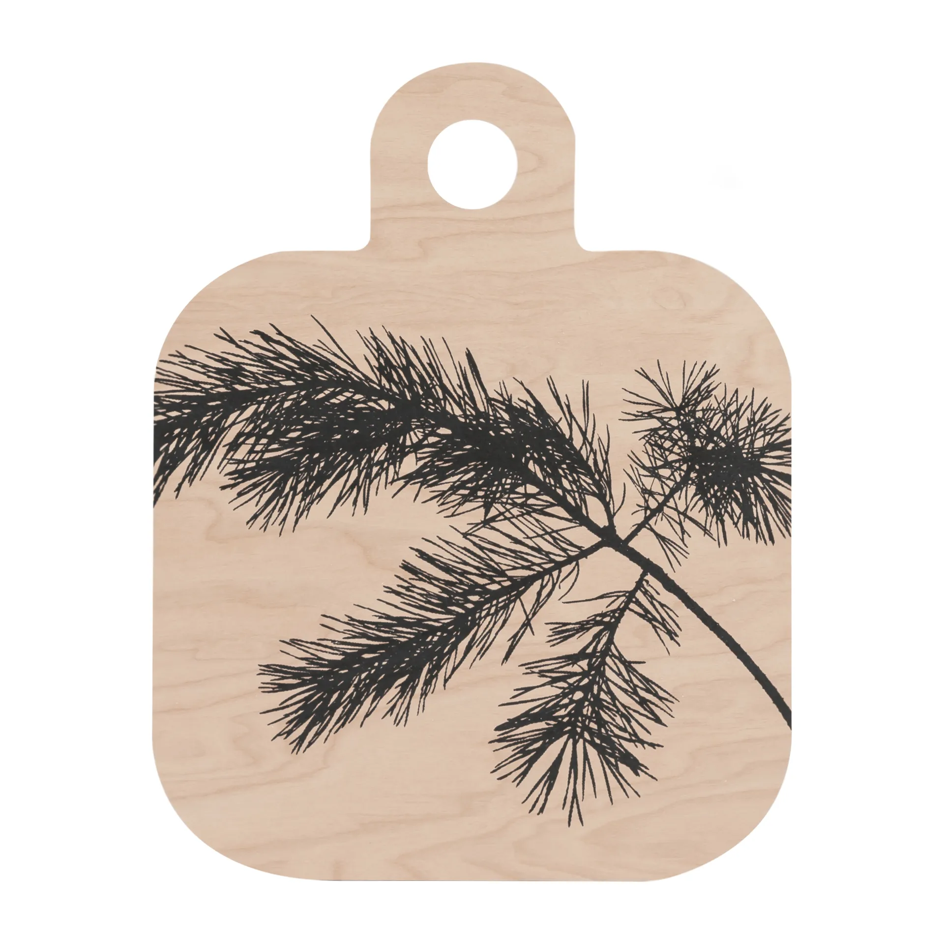 Forest skjærefjøl 25x32 cm, natur-svart Muurla