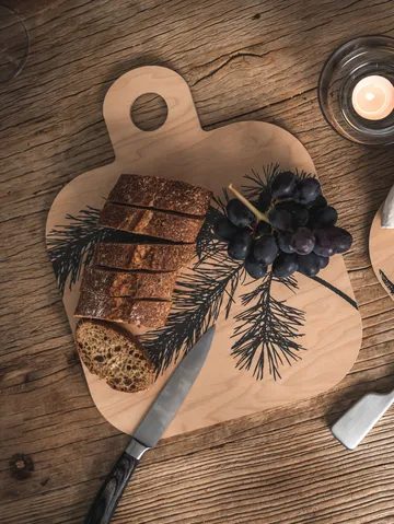 Forest skjærefjøl 25x32 cm - natur-svart - Muurla