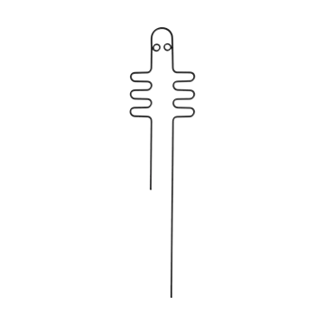 Hattifnatter plantestøtte - Svart - Muurla