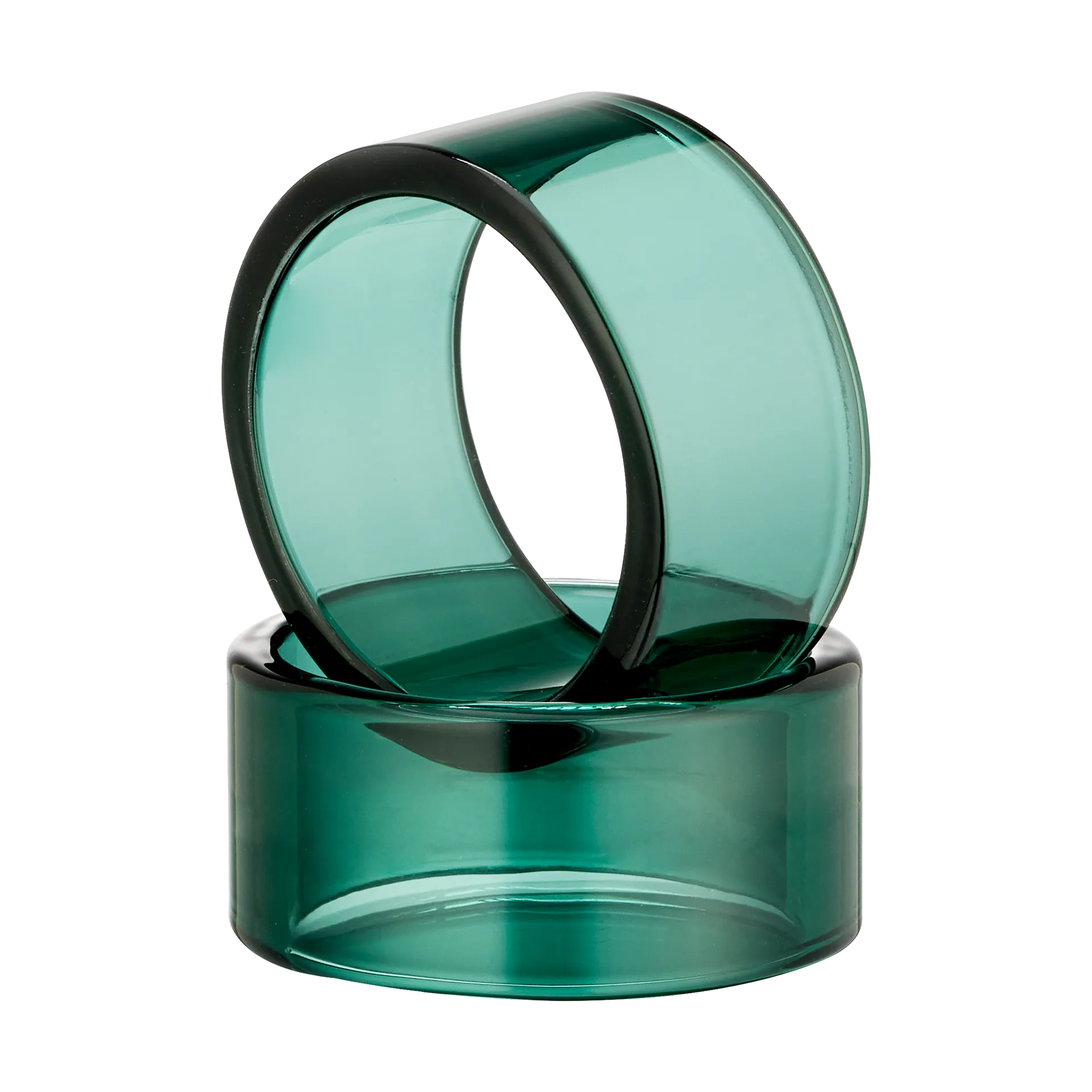 Loop serviettring 2-pakning, Teal Muurla