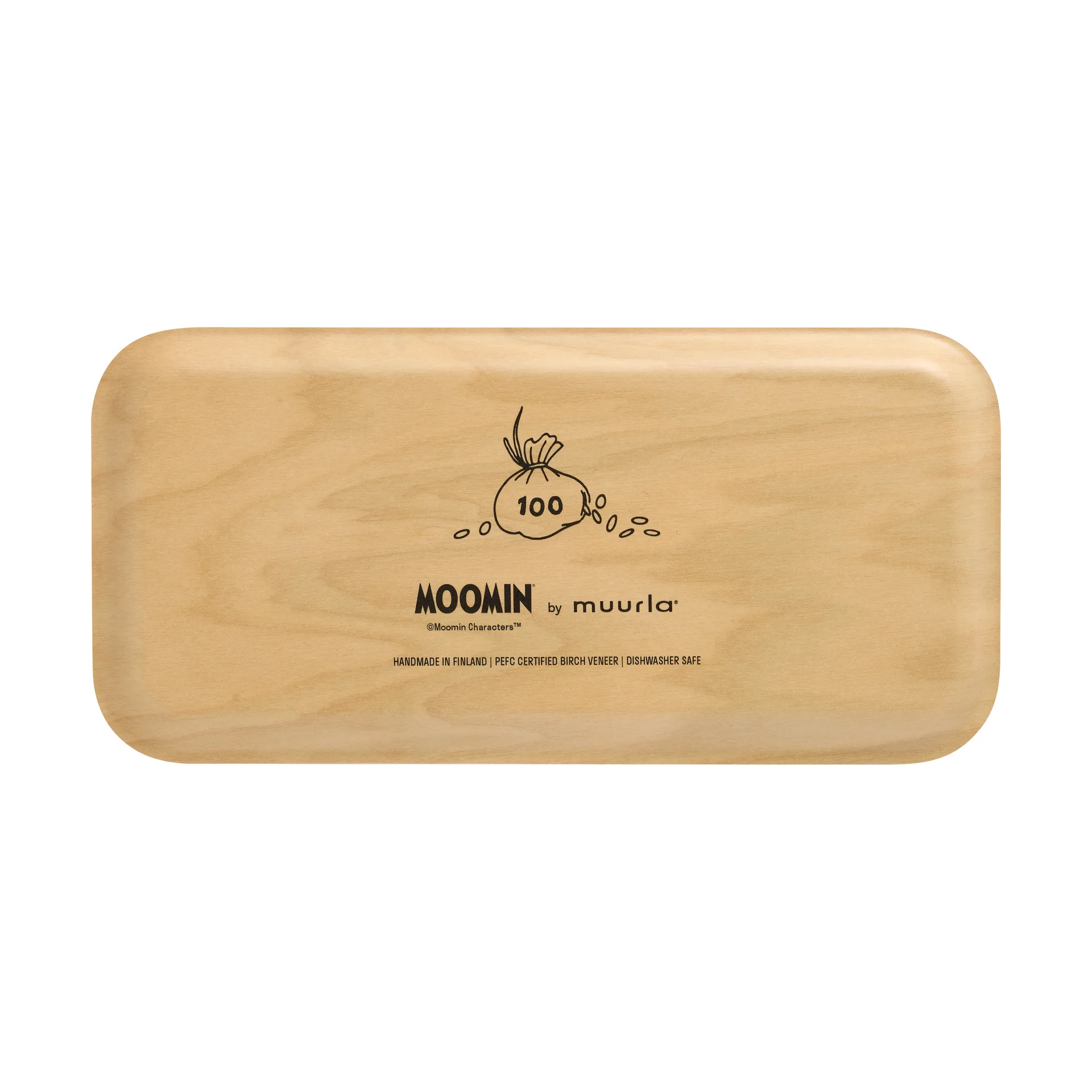 Moomin brett 13x27 cm, Retro Sniff Muurla