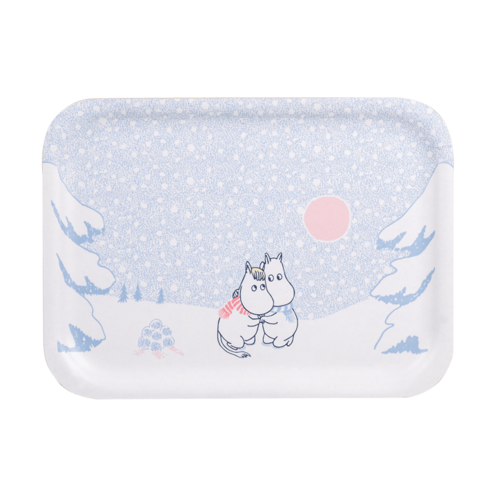 Moomin brett 20x27 cm, Let it snow Muurla