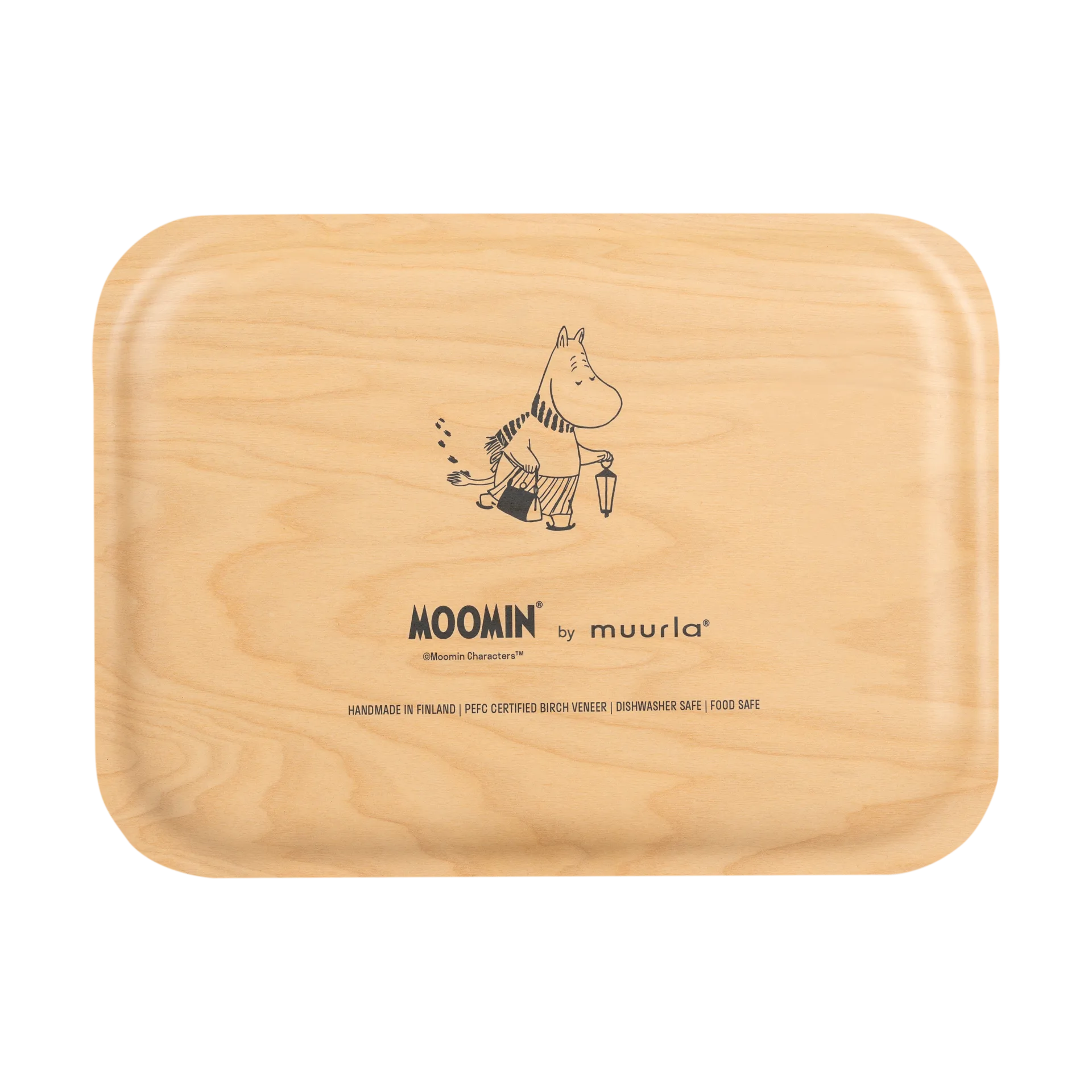 Moomin brett 20x27 cm, Let it snow Muurla