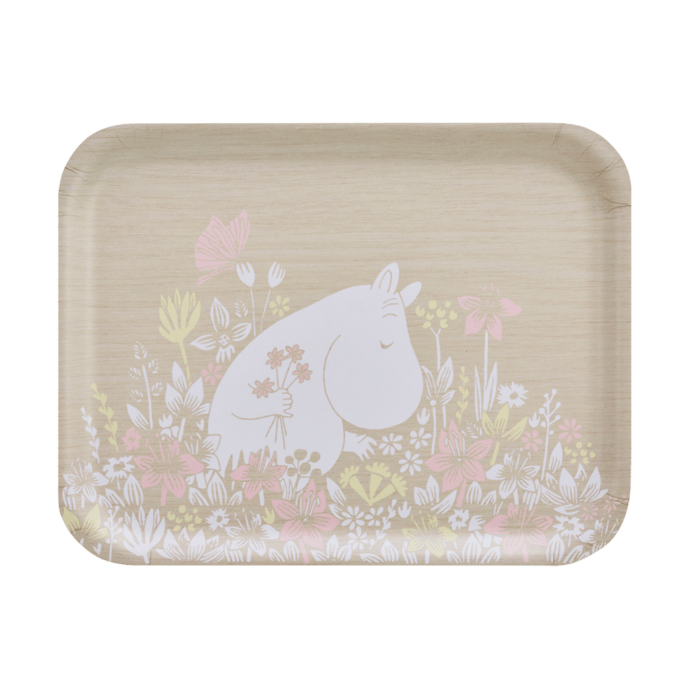 Moomin brett 28x36 cm, Flower field Muurla