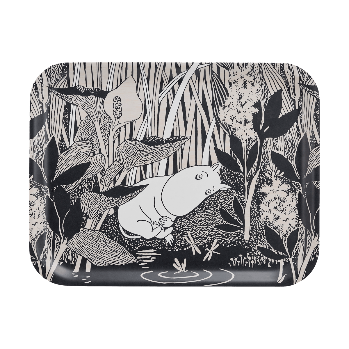 Muurla Moomin brett 28x36 cm The pond
