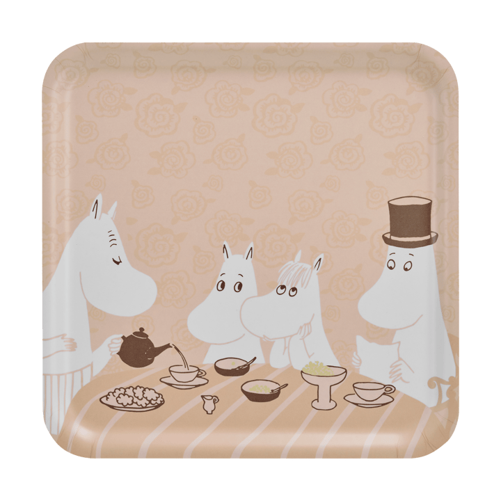 Moomin brett 33x33 cm, Coffee time Muurla