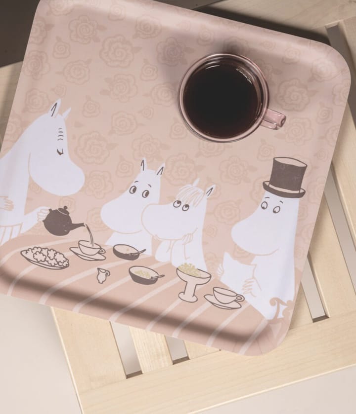 Moomin brett 33x33 cm, Coffee time Muurla