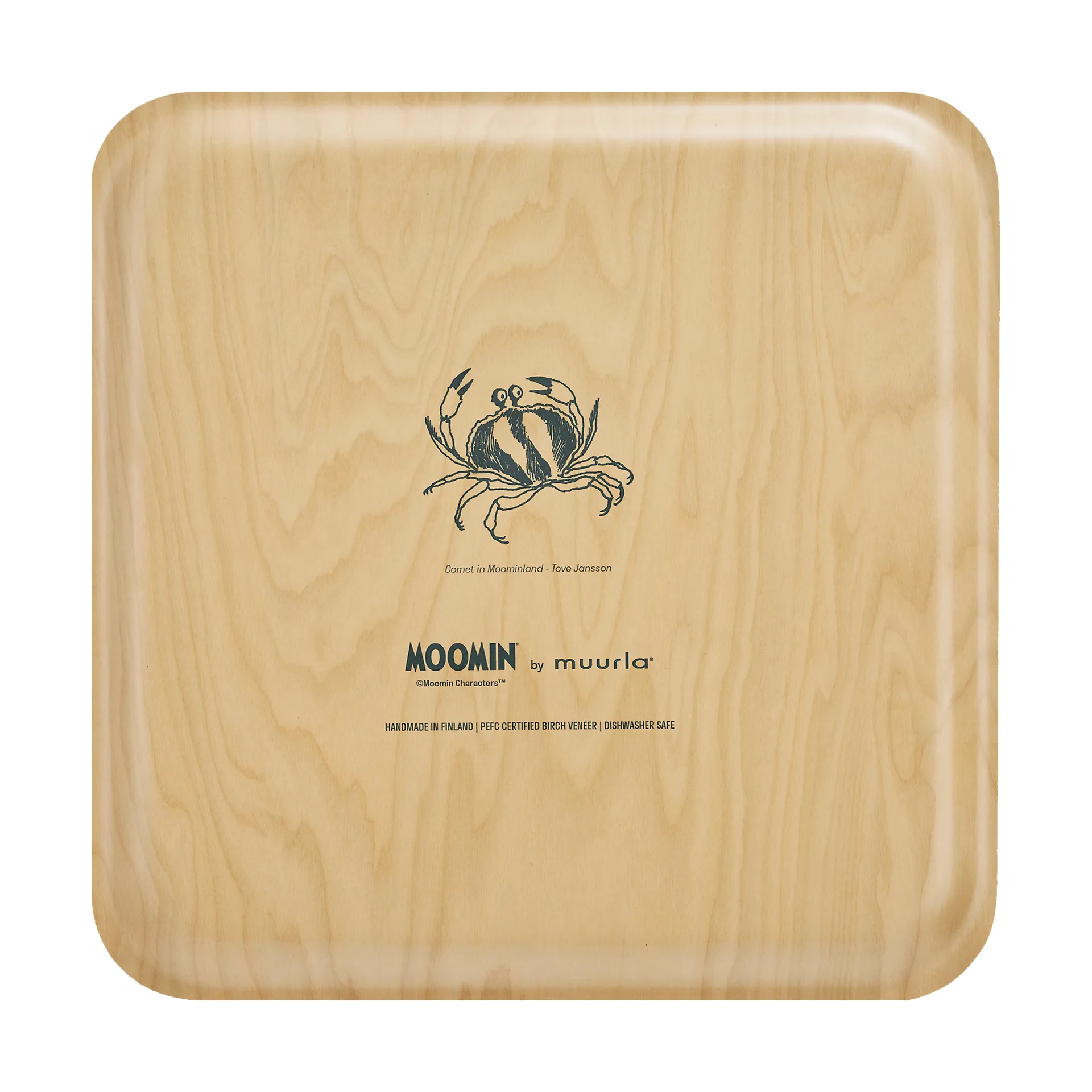 Moomin brett 33x33 cm, The dive Muurla
