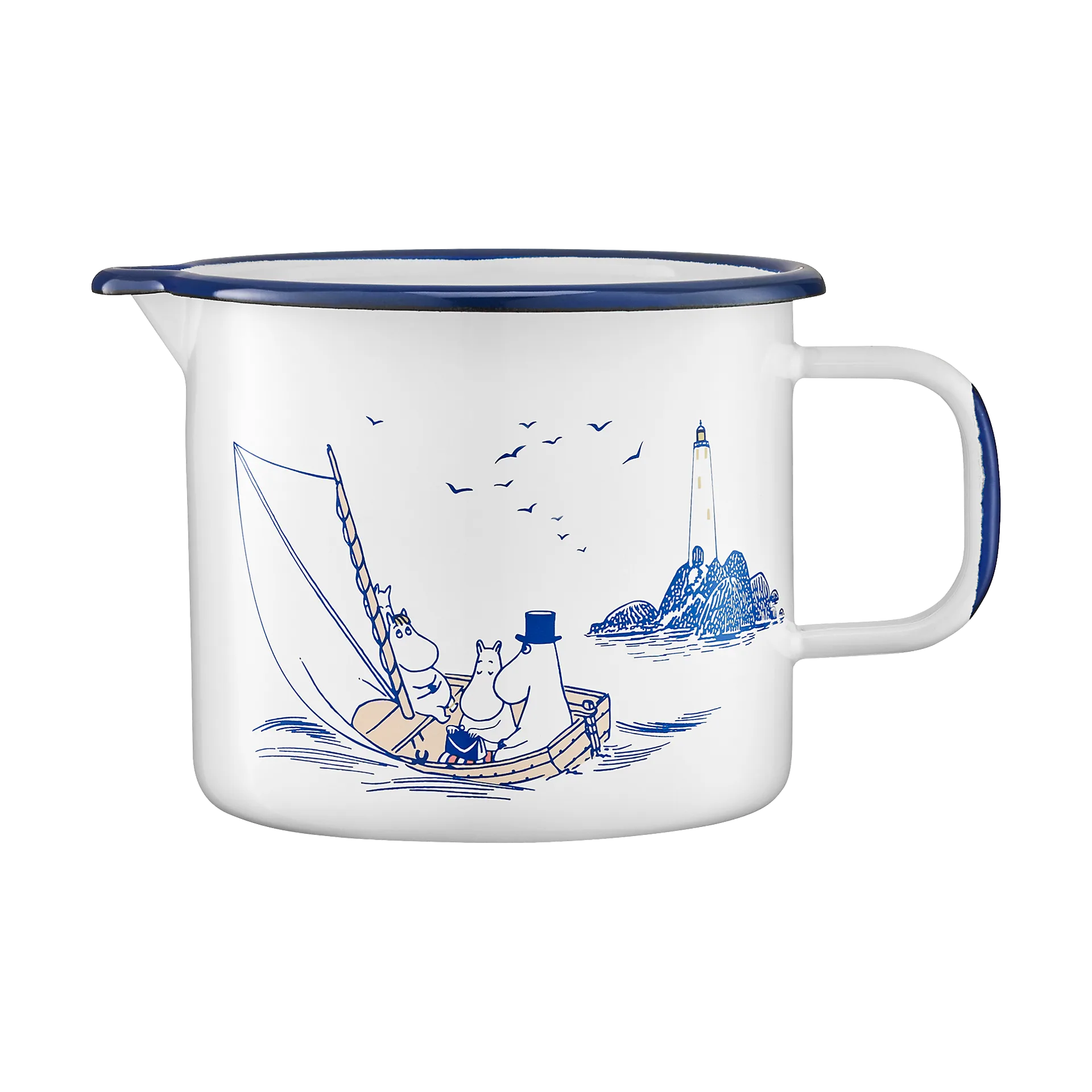 Moomin emaljekanne 1,3L, Sailors Muurla