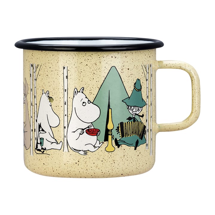 Moomin emaljekopp 80 cl, Campers Muurla