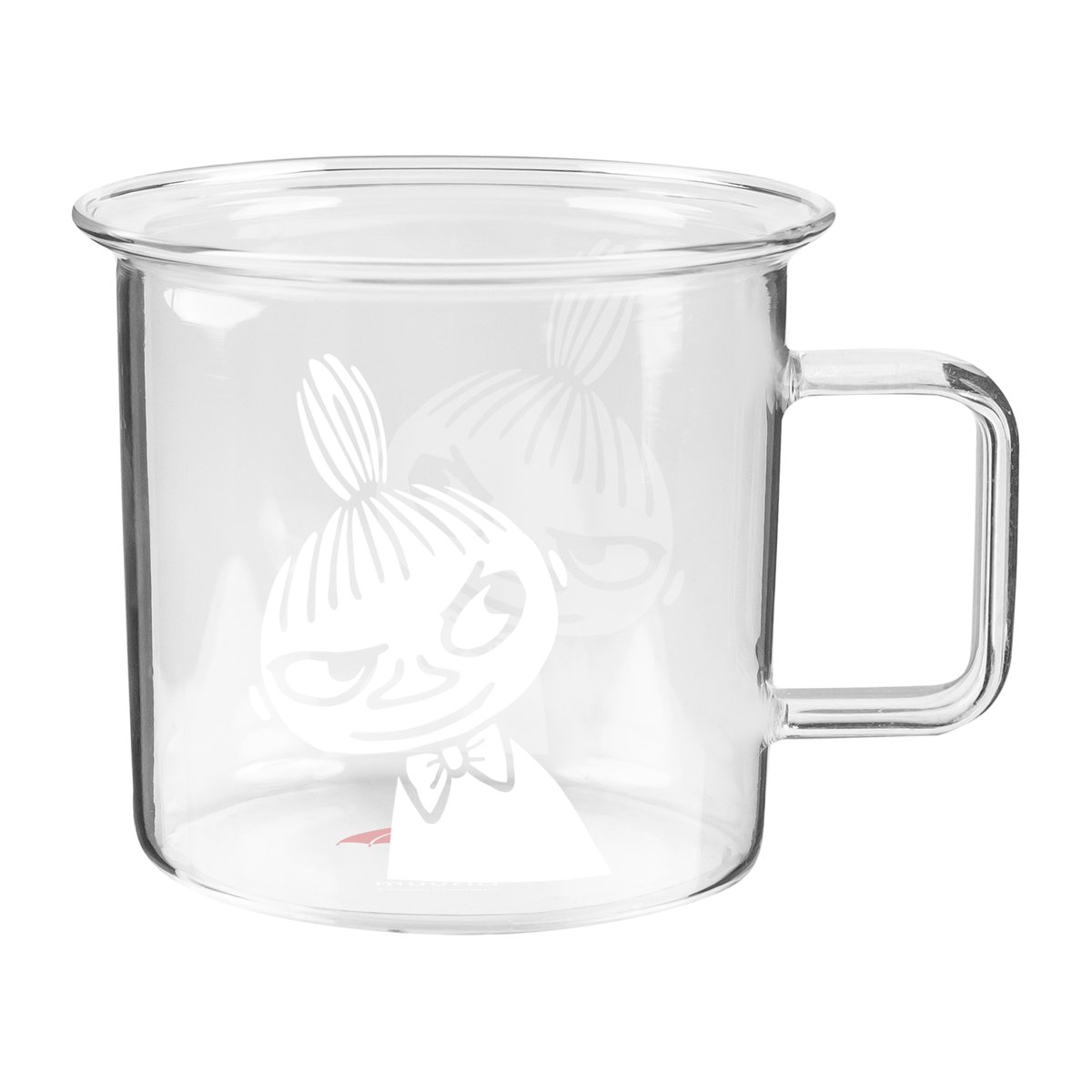 Muurla Moomin glasskopper klar 35 cl Little My