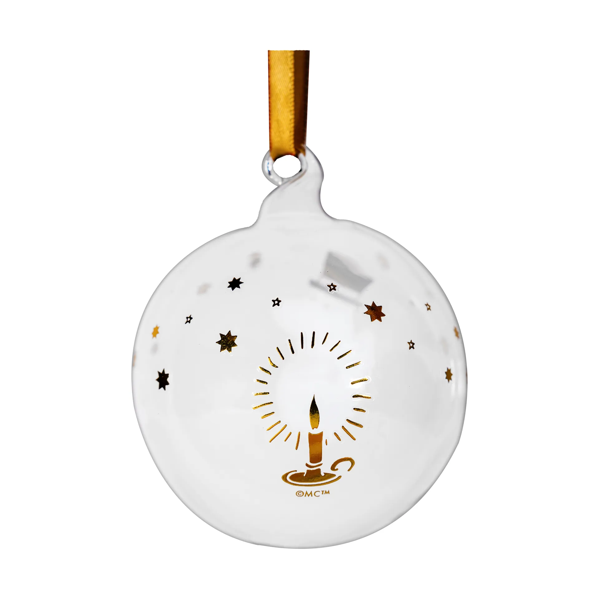 Moomin juletrekule Ø7 cm 3-pakning, Sparkling stars Muurla