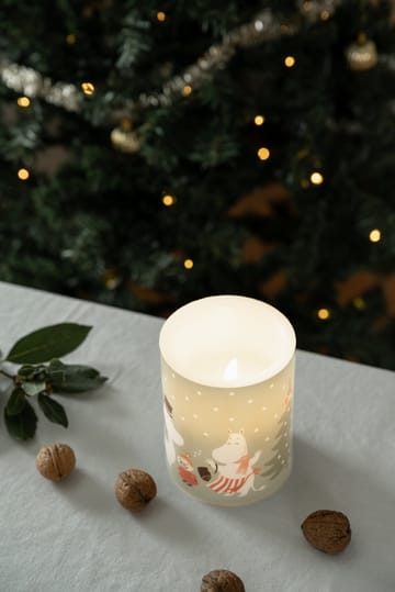 Moomin kubbelys LED 12,5 cm - Festive spirits - Muurla