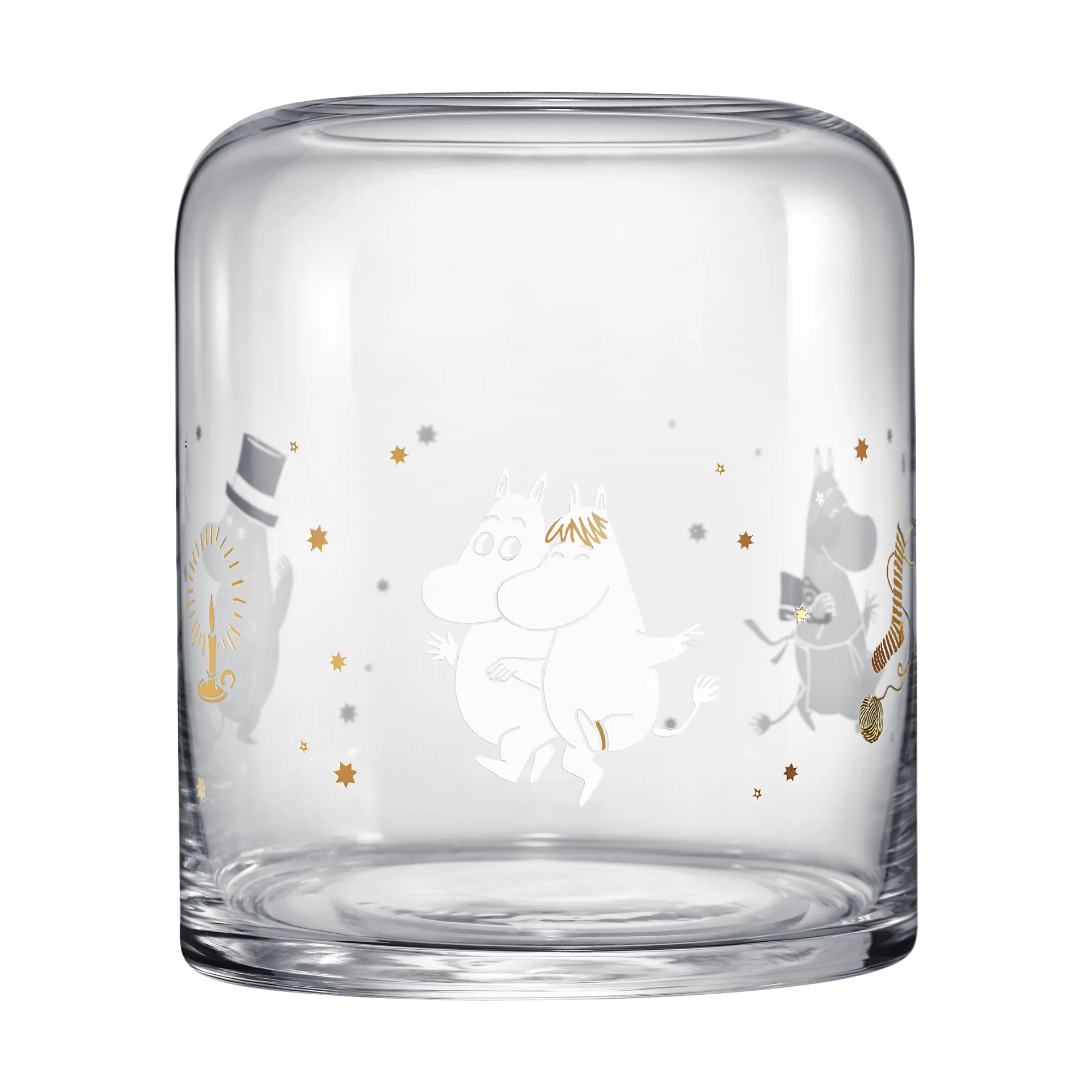 Moomin telysestake 18 cm, Sparkling stars Muurla
