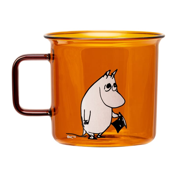 Moominpappa glasskopp 35 cl - Amber - Muurla