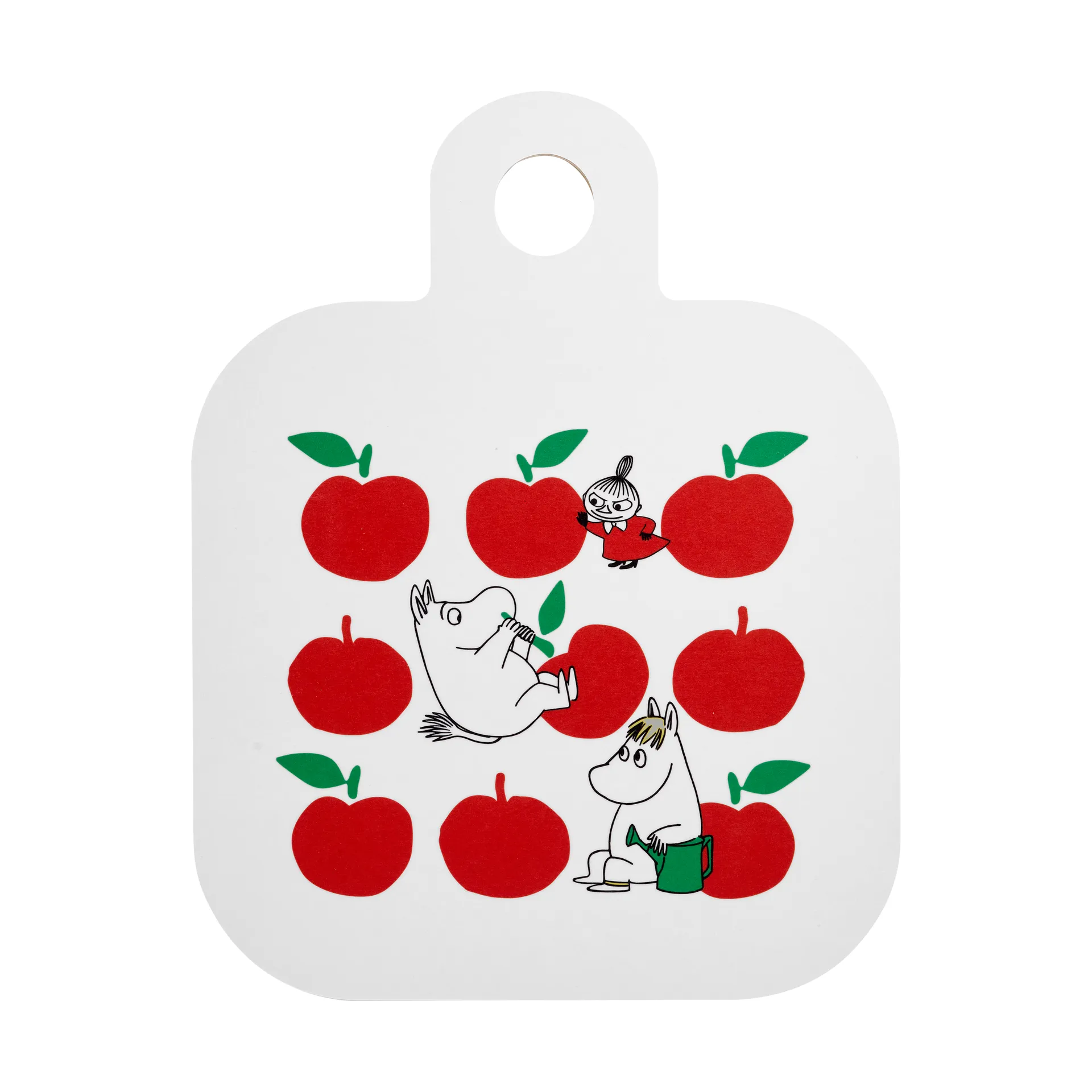 Mumin Chop & Serve skjærefjøl 25x32 cm, Joyfull Apples Muurla