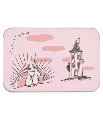Mumin Friendship blikkboks - Friendship, 12x8x9 cm - Muurla