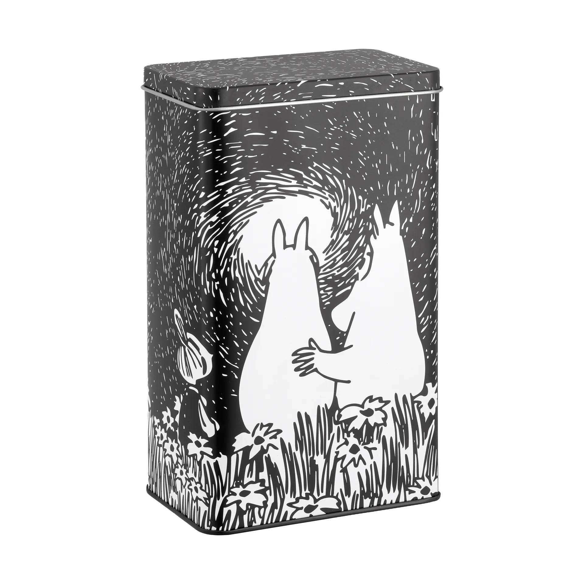 Mumin Friendship kaffeboks i blikk, Friendship, 12x8x20 cm Muurla