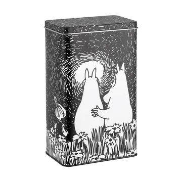 Mumin Friendship kaffeboks i blikk - Friendship, 12x8x20 cm - Muurla