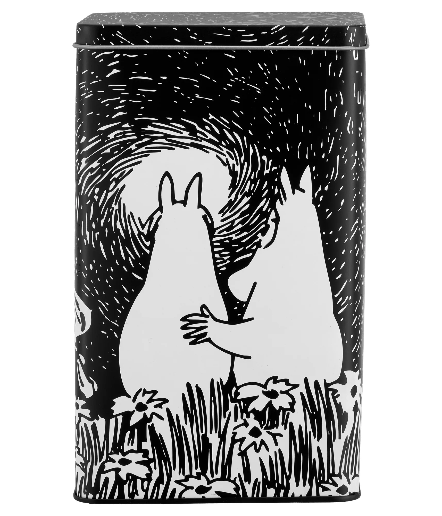 Mumin Friendship kaffeboks i blikk, Friendship, 12x8x20 cm Muurla