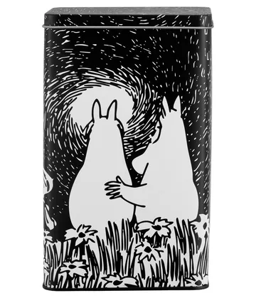 Mumin Friendship kaffeboks i blikk - Friendship, 12x8x20 cm - Muurla