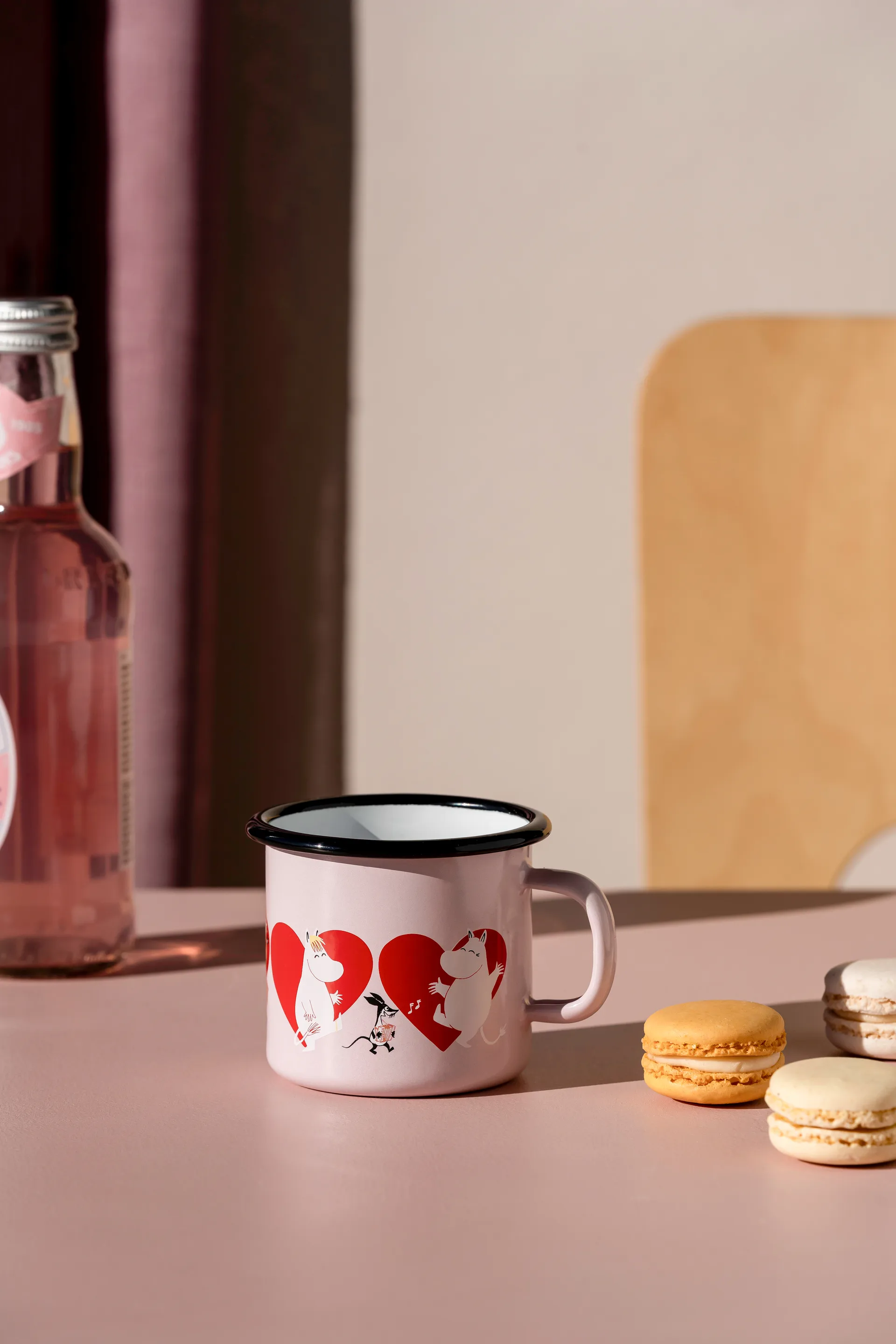 Mummi emaljekrus 25 cl, Heart Muurla