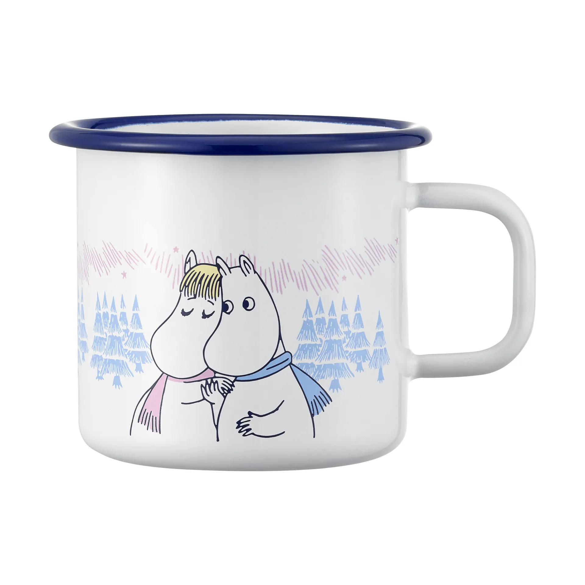 Mummi emaljekrus 37 cl, Frosty Day Muurla