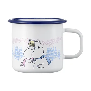 Mummi emaljekrus 37 cl - Frosty Day - Muurla
