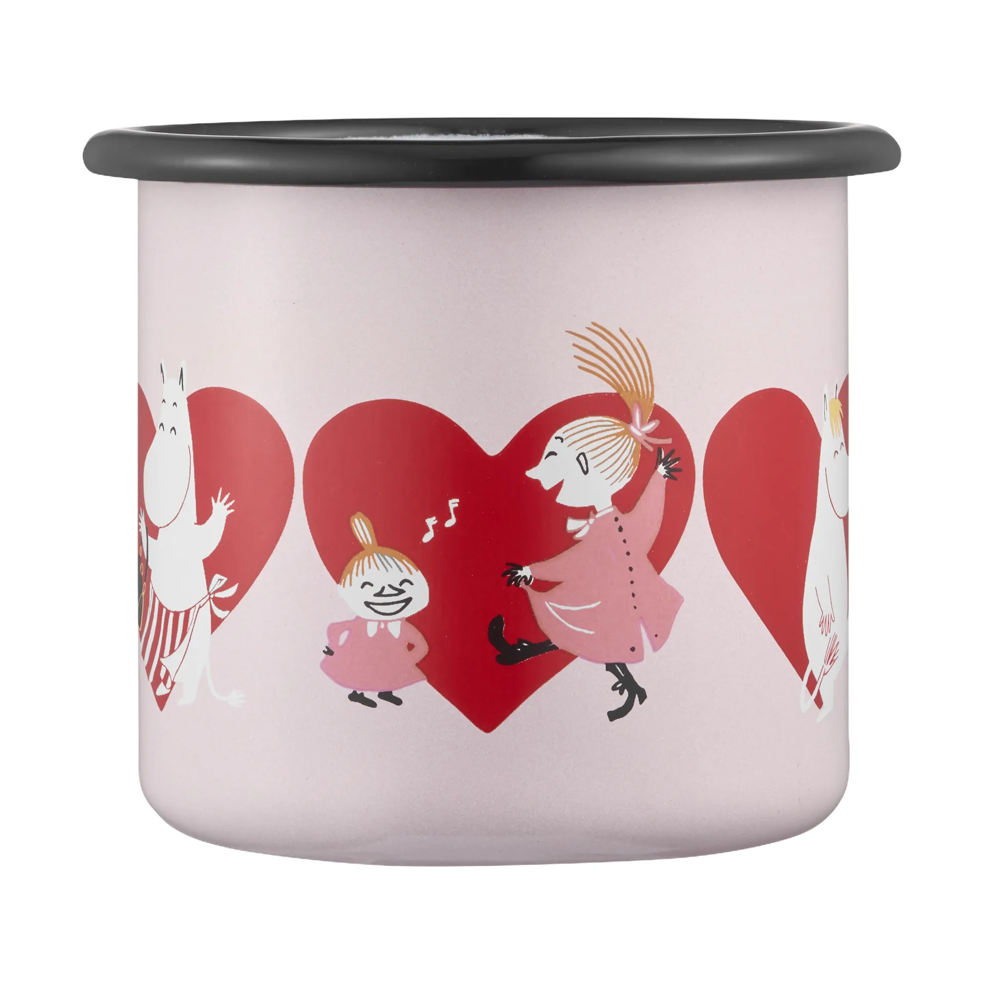 Mummi emaljekrus 37 cl, Heart Muurla