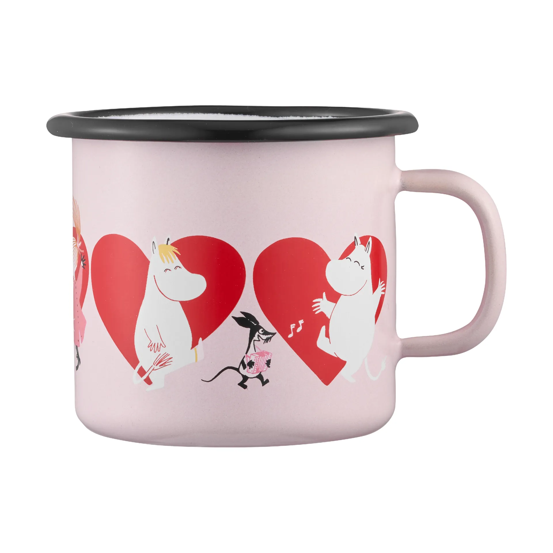 Mummi emaljekrus 37 cl, Heart Muurla