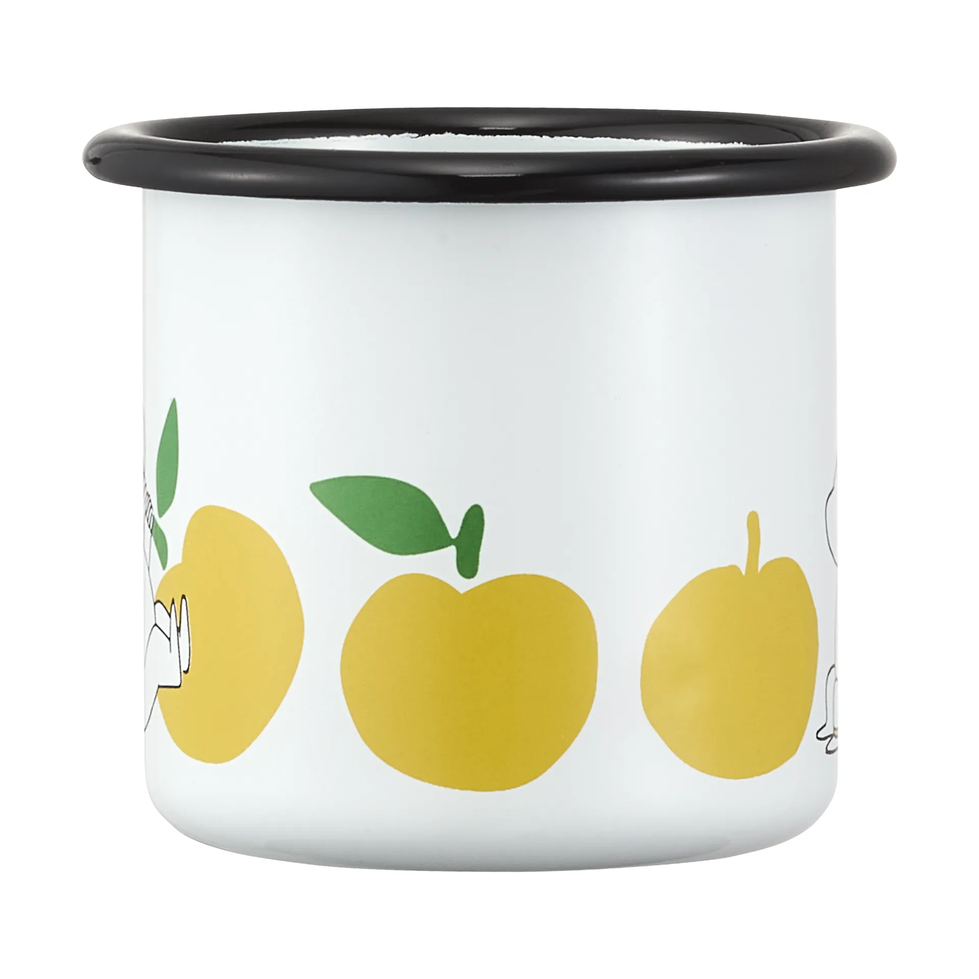 Mummi emaljekrus 37 cl, Joyfull Apples Muurla